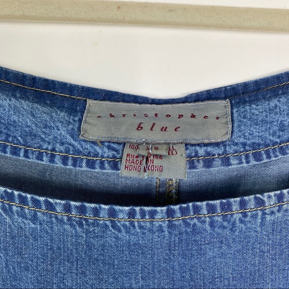 Christopher Blue Jean dress Size XS - Picture 5 of 10